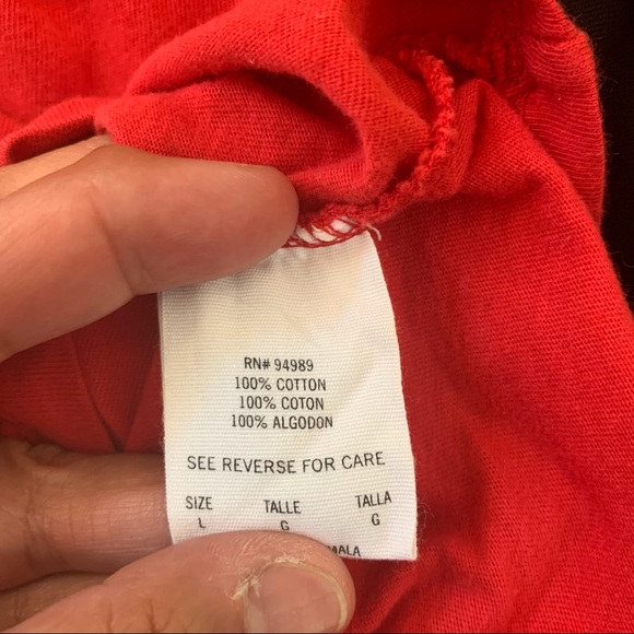 ✅ Genuine Merchandise Angels Trout 27 Red T-Shirt - Picture 5 of 11